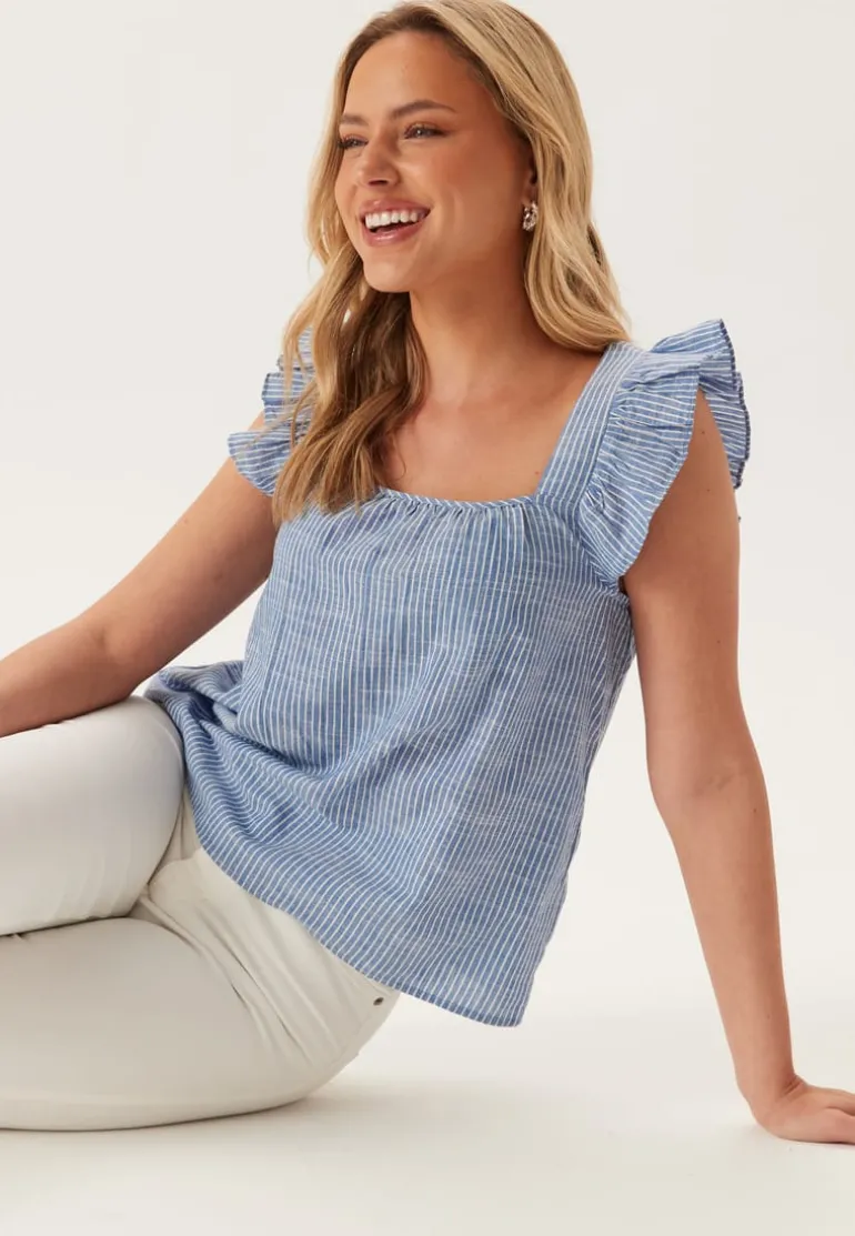 Pcapia Sl Square Neck Top