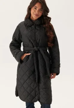 Pcemily Long Quilted Jacket
