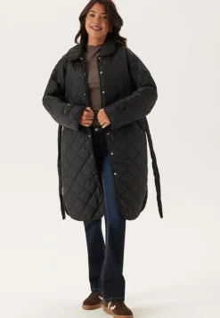 Pcemily Long Quilted Jacket