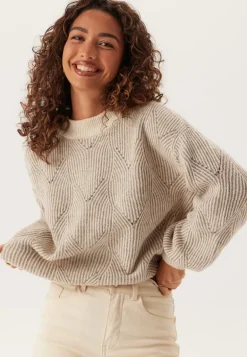 Pcjenna LS O-neck knit