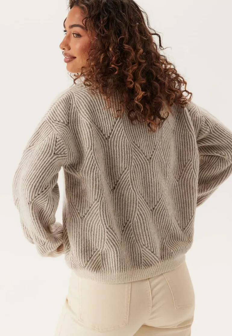 Pcjenna LS O-neck knit