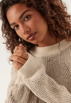 Pcjenna LS O-neck knit