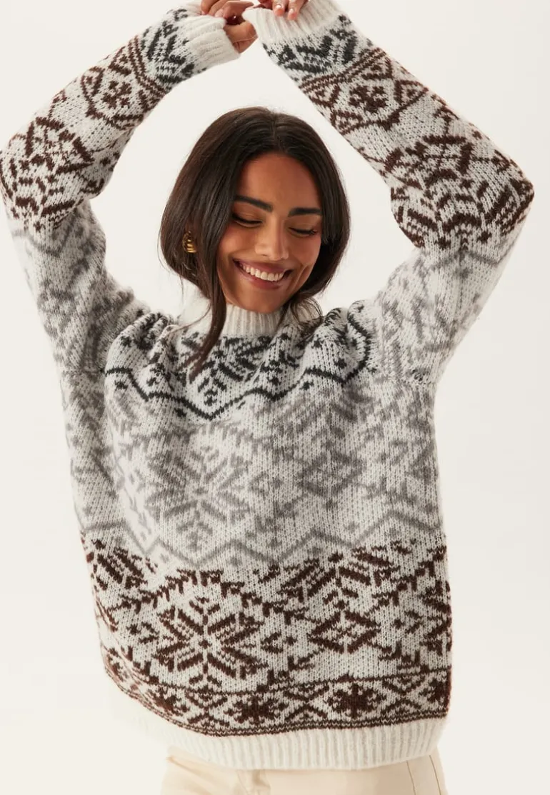 Pcjo Ls High Neck Knit
