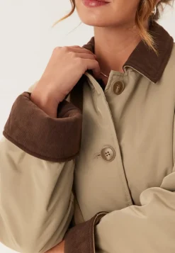 Pcjorma Long Corduroy Jacket