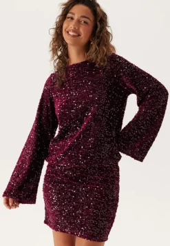 Pckam Ls Deep Back Bow Top
