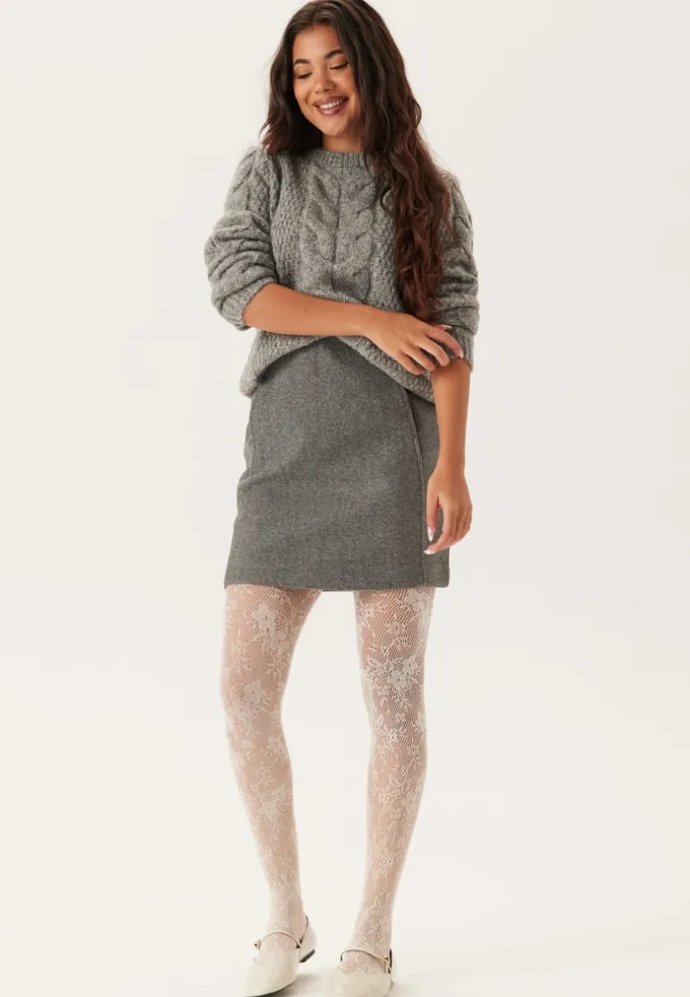 Pcnina Ls O-neck Knit