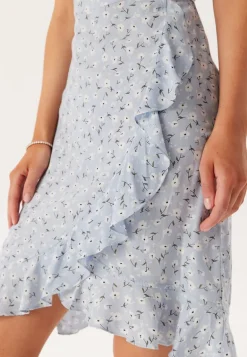 Pcnya Strap Flounce Dress