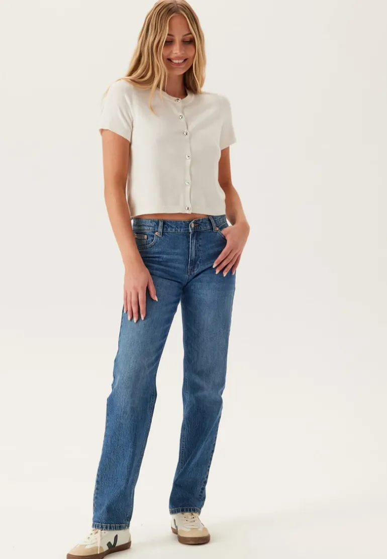Pcorina Ss O-neck Knit Cardiga