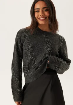 Pcrada Ls O-neck Sequin Knit