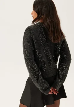Pcrada Ls O-neck Sequin Knit