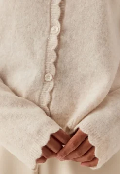 Pcrath Ls O-neck Knit Cardigan