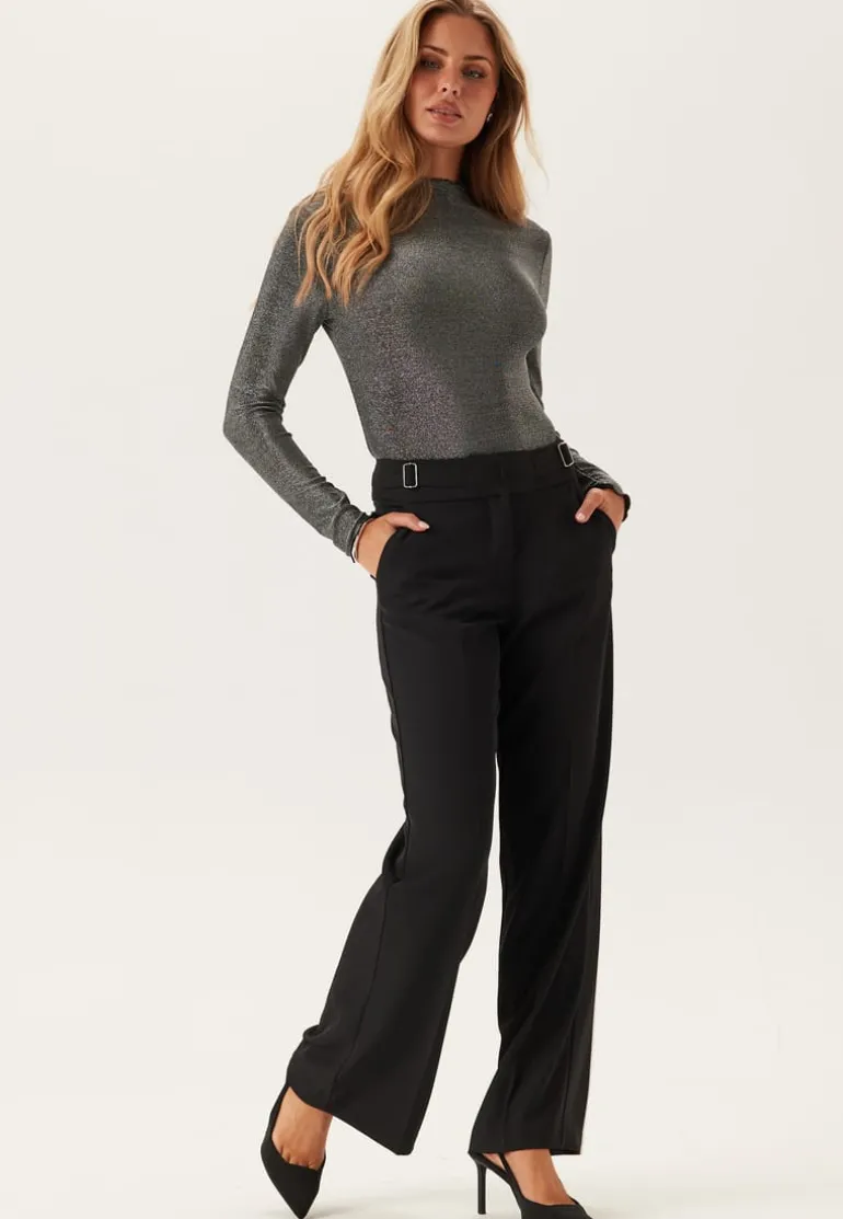 Pcsandra Ls Mockneck Top