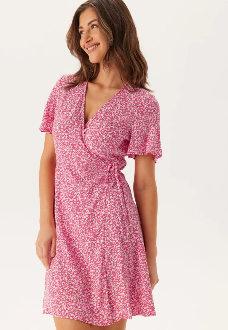 Pctala New Ss Wrap Dress