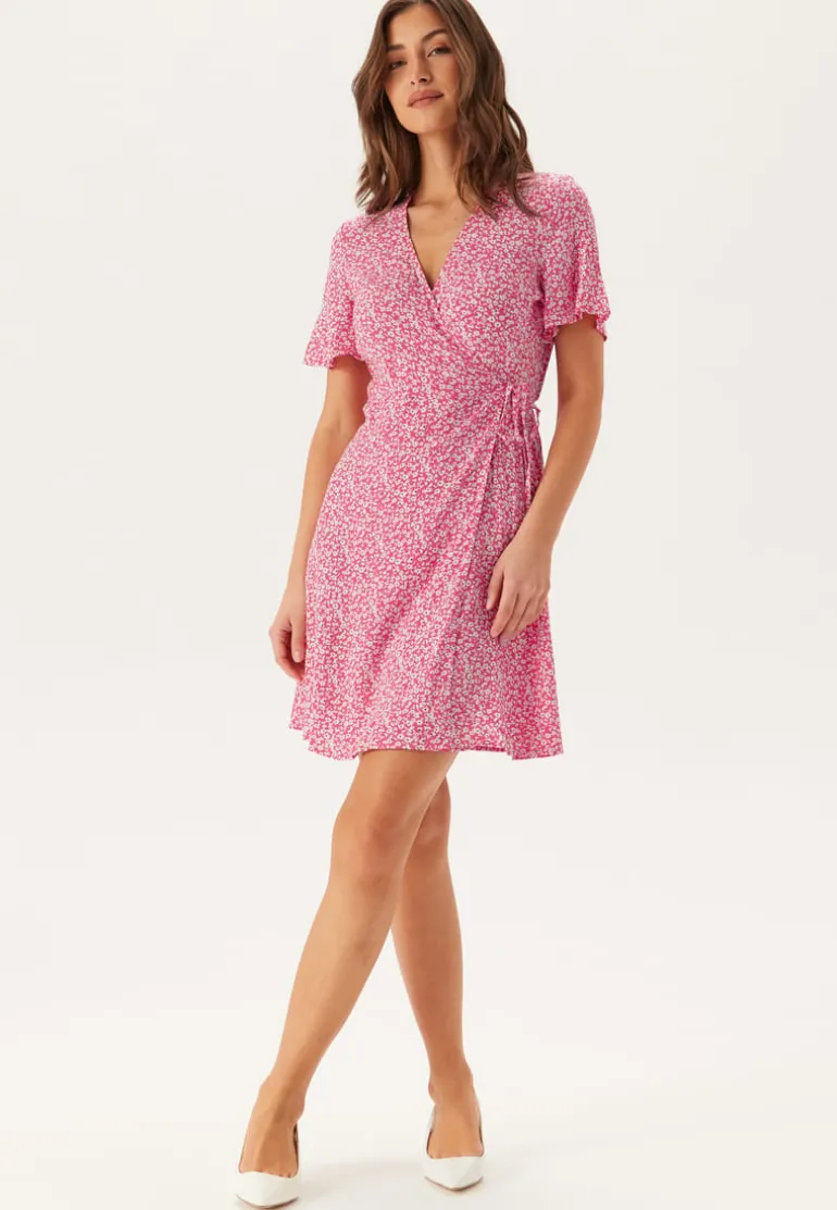 Pctala New Ss Wrap Dress