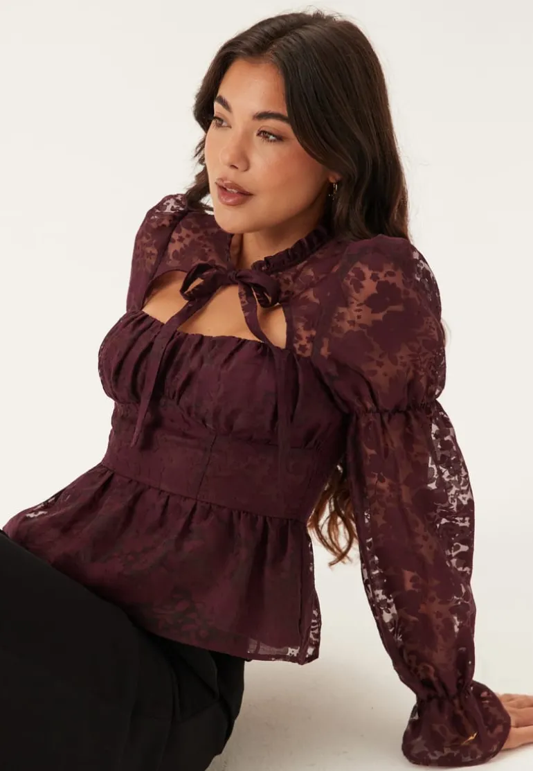 Peplum Blouse