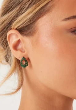 Petite Alice Earrings - Emerald