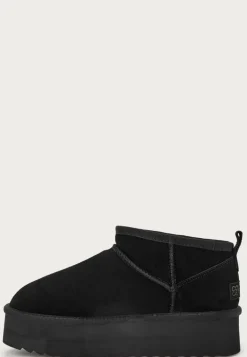Platform Winter Boot In Suede