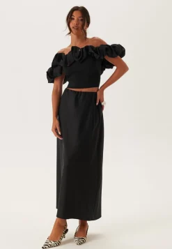 Satin Midaxi Skirt