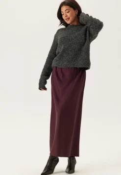 Satin Midaxi Skirt