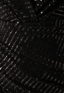 Sequin Rouch Maxi Dress