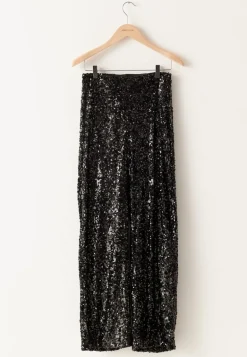 Sequin Wide Trousers