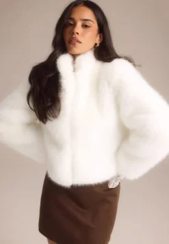 Short Faux Fur Jacket