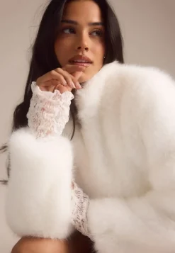 Short Faux Fur Jacket
