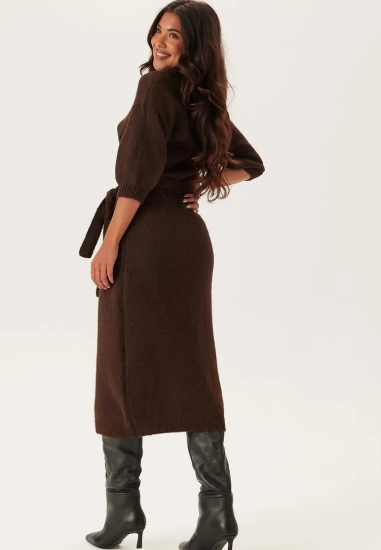 Short Sleeve Knitted Dress