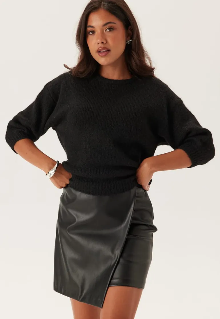 Short Sleeve Knitted Sweater