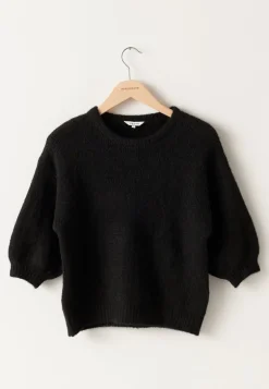 Short Sleeve Knitted Sweater
