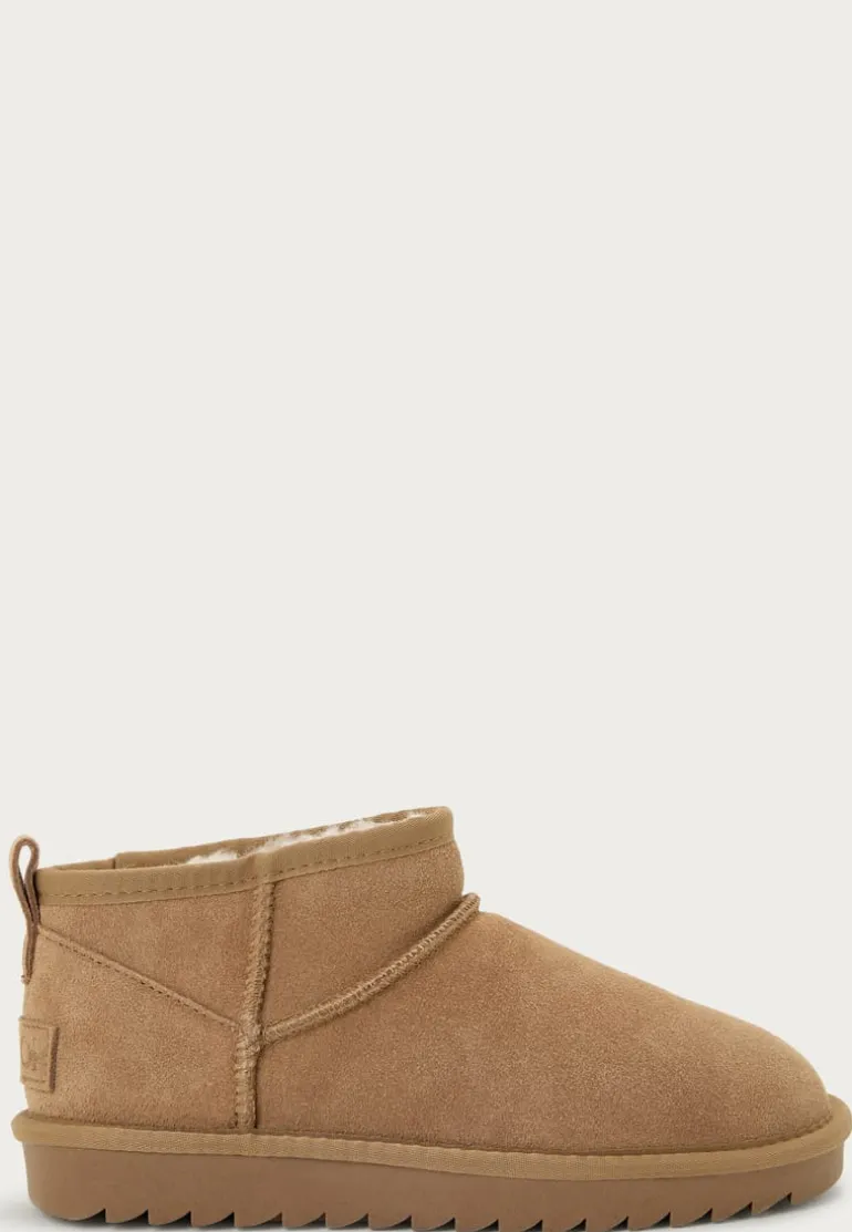Short Winter Boot In Suede