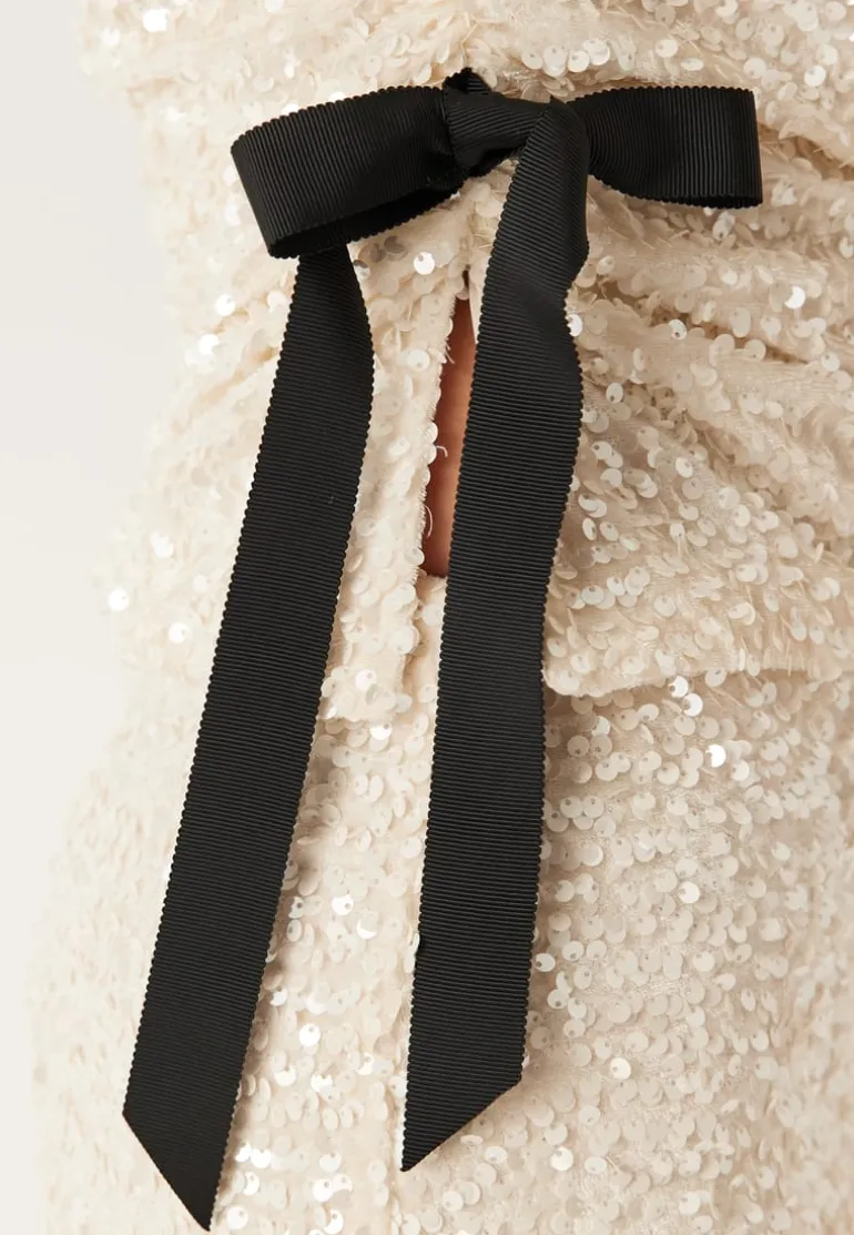Side Slit Sequin Top