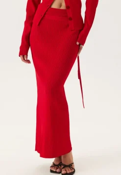Slfcarly Mw Knit Ankle Skirt