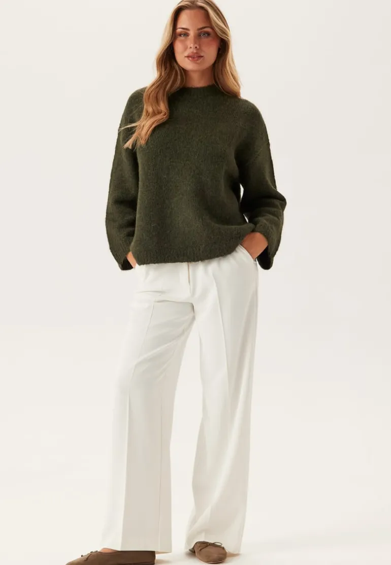 Slfgabriella Ls Knit New O-nec