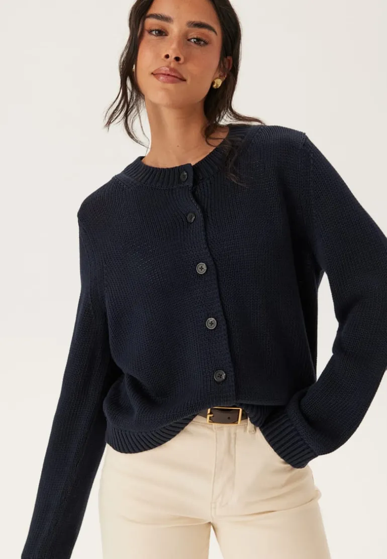 Slfivy Ls Knit O-neck Cardigan