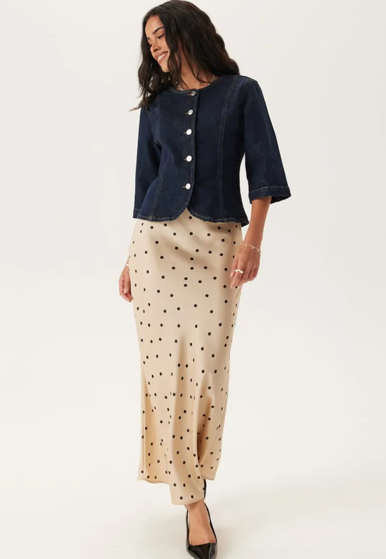 Slfvida-kori 3/4 SHORT DENIM J