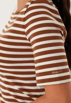 Slim Striped Ribb T-Shirt