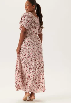 Smock Maxi Viscose Dress