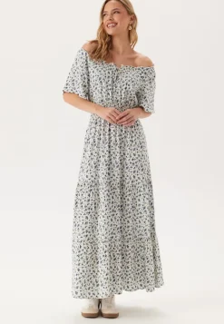 Smock Maxi Viscose Dress