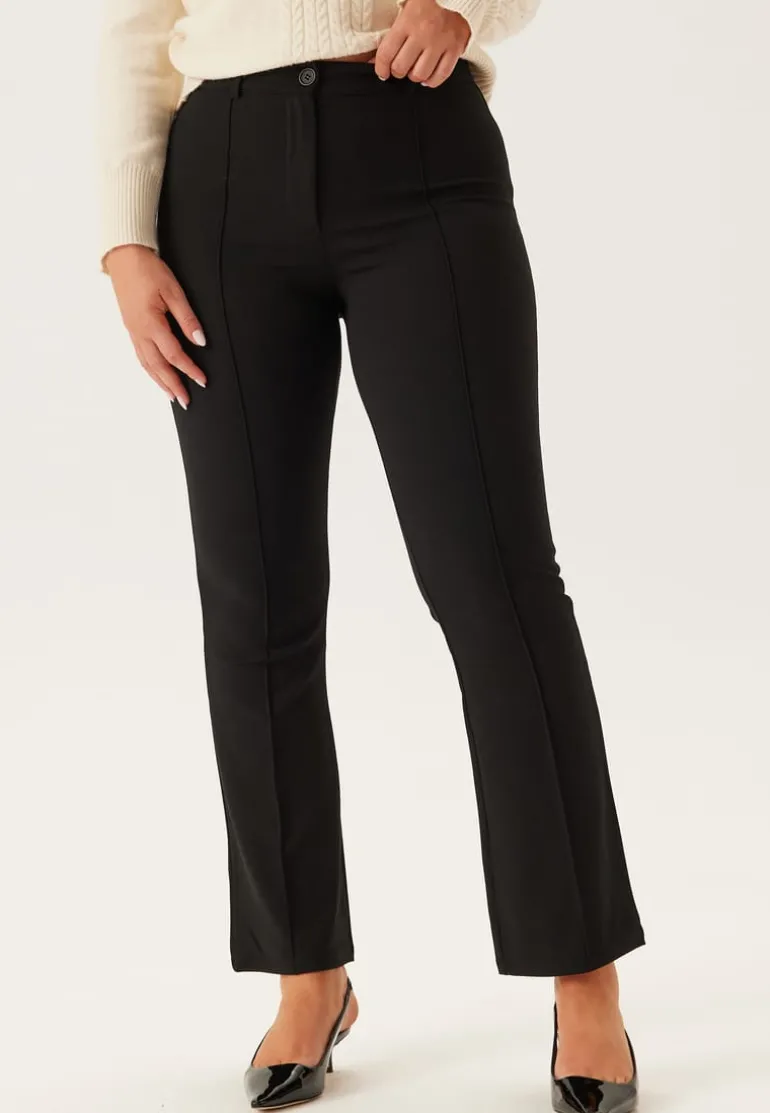 Soft Flared Suit Trousers