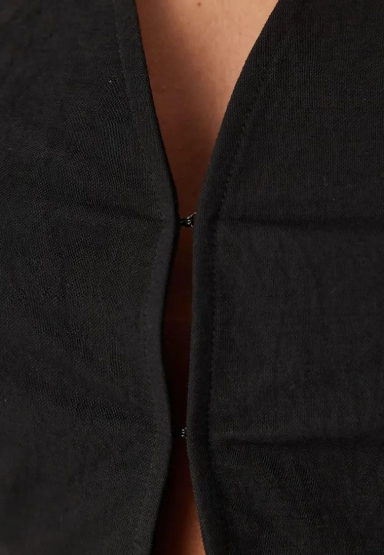 Soft Short Sleeve Blazer