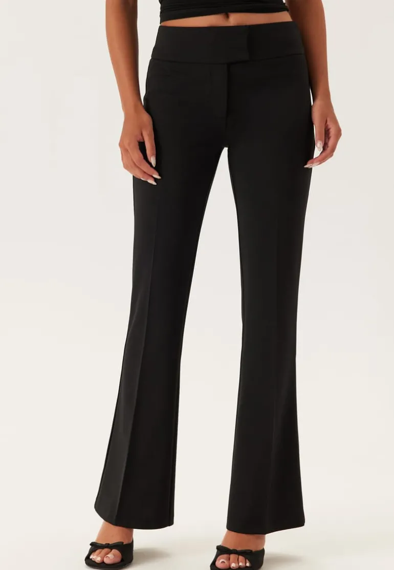Soft Suit Flared Trousers