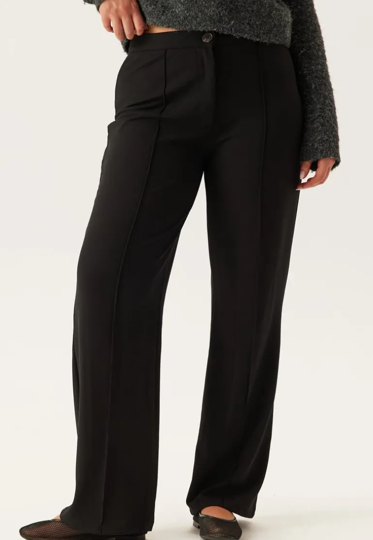 Soft Suit Straight Trousers