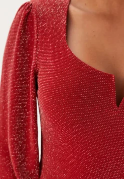 Sparkling Puff Sleeve Top