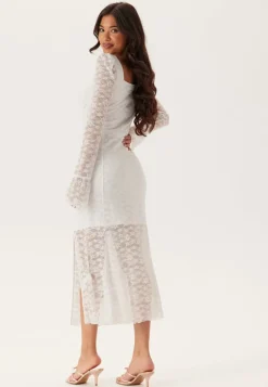 Square Neck Lace Dress