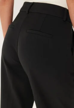 Straight High Waist Suit Trousers