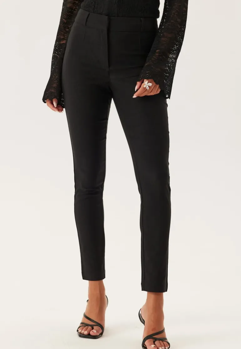 Stretchy Ankle Push-Up Trousers