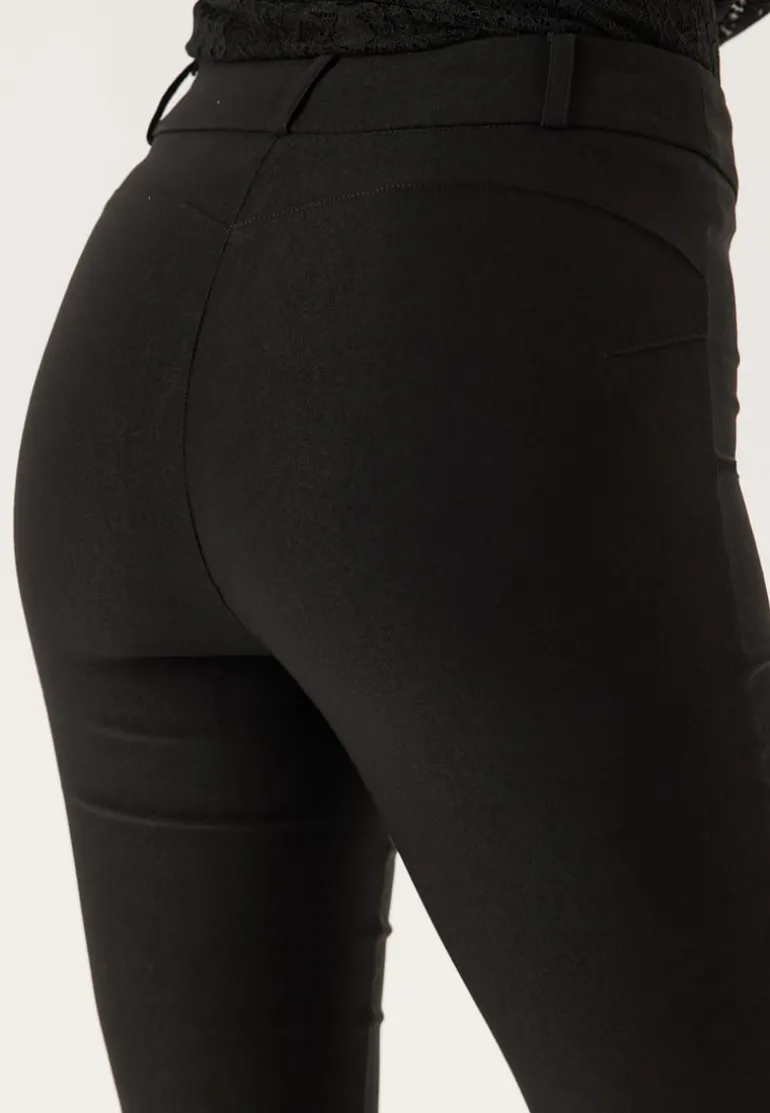 Stretchy Ankle Push-Up Trousers