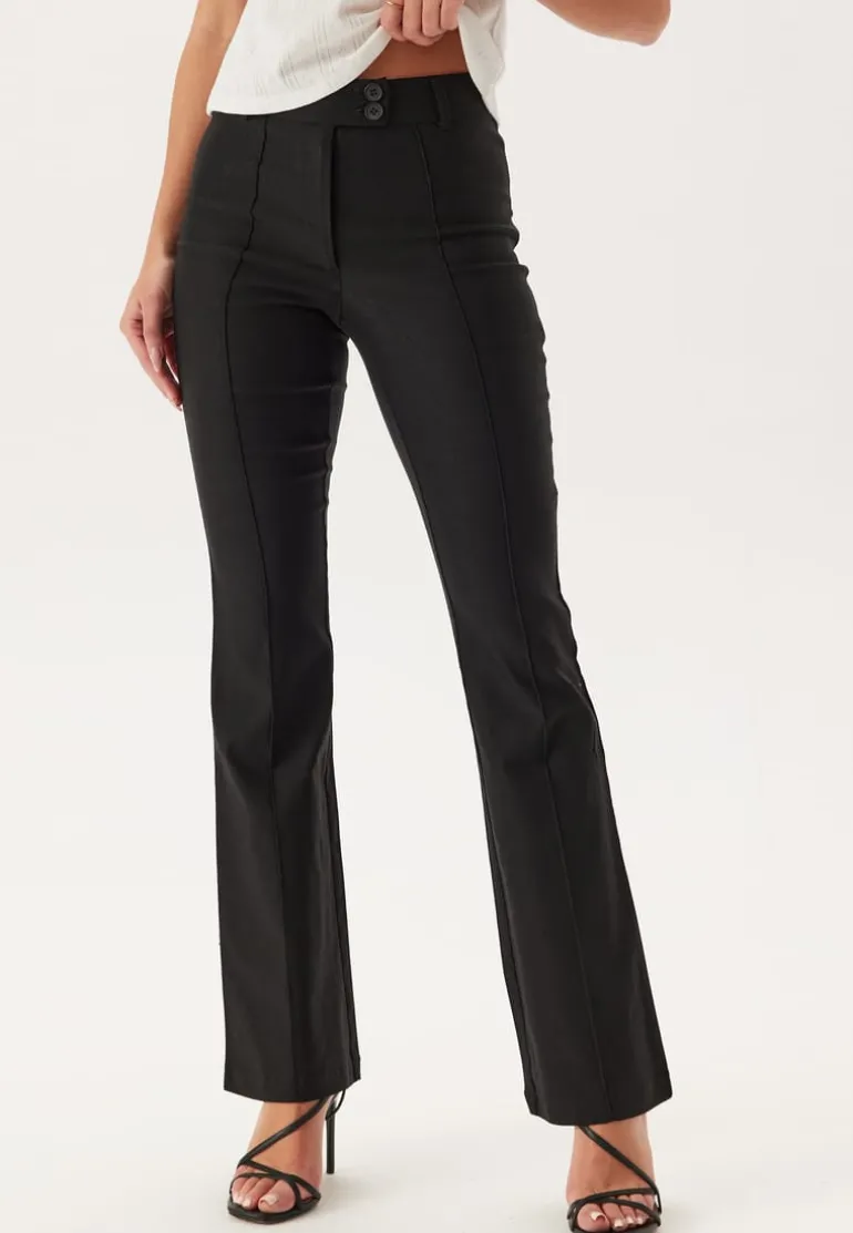 Stretchy Back Pocket Trousers