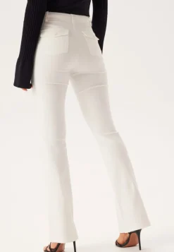 Stretchy Back Pocket Trousers